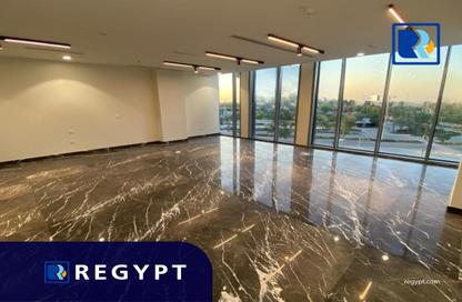 Office Space - Studio - 2 for rent in Bank Center Street - South Teseen St. - The 5th Settlement - New Cairo City - Cairo