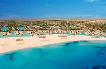 Chalet - 3 Bedrooms - 2 Bathrooms for sale in Hacienda Waters - Qesm Ad Dabaah - North Coast