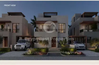 فيلا - 4 غرف نوم - 4 حمامات للبيع في أو ويست - كمبوندات 6 أكتوبر - مدينة 6 أكتوبر - الجيزة