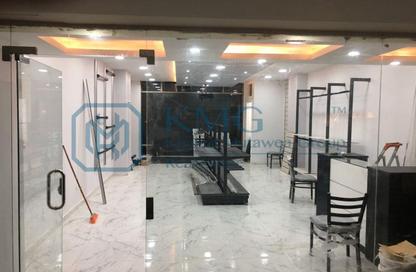 Shop - Studio - 1 Bathroom for rent in Bank Center Street - South Teseen St. - The 5th Settlement - New Cairo City - Cairo