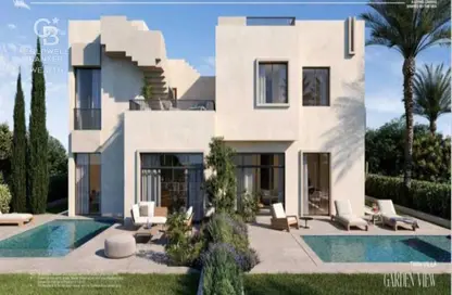 منزل مزدوج - 3 غرف نوم - 3 حمامات للبيع في مكادي هايتس - مكادي اوراسكوم - مكادي - الغردقة - محافظة البحر الاحمر