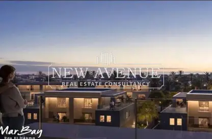 Chalet - 2 Bedrooms - 3 Bathrooms for sale in Mar Bay - Ras Al Hekma - North Coast