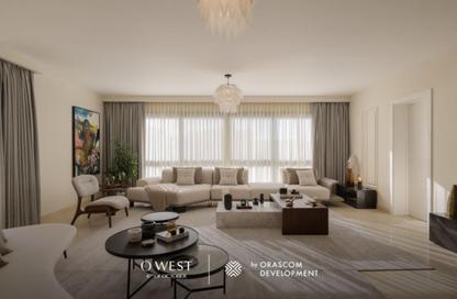 Apartment - 2 Bedrooms - 2 Bathrooms for sale in O West - 6 October Compounds - 6 October City - Giza