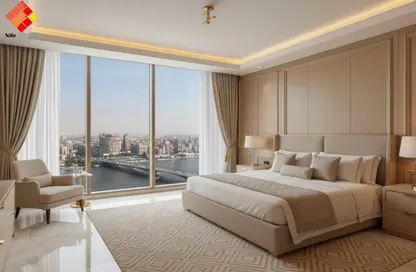 Apartment - 4 Bedrooms - 6 Bathrooms for sale in Nile Corniche St. - Al Agouza - Giza