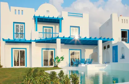 Chalet - 4 Bedrooms - 5 Bathrooms for sale in Mountain View - Ras Al Hekma - North Coast