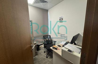 Office Space - Studio - 3 Bathrooms for rent in Arkan Plaza - 26th of July Corridor - Sheikh Zayed City - Giza