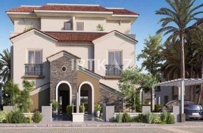 Twin House - 5 Bedrooms - 6 Bathrooms for sale in Al Maqsad - New Capital Compounds - New Capital City - Cairo