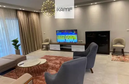 Apartment - 2 Bedrooms - 2 Bathrooms for rent in Lake View Residence - 5th Settlement Compounds - The 5th Settlement - New Cairo City - Cairo