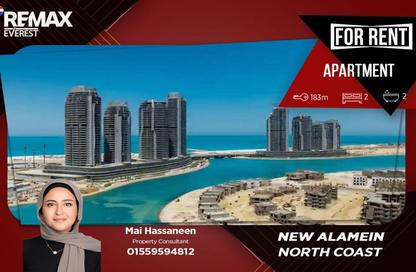 Apartment - 2 Bedrooms - 2 Bathrooms for rent in Latin District - New Alamein City - Al Alamein - North Coast Apartment - 2 Bedrooms - 2 Bathrooms for rent in Latin District - New Alamein City - Al Alamein - North Coast