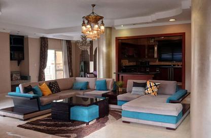Apartment - 3 Bedrooms - 3 Bathrooms for rent in Al Shaimaa St. - Area F - Ganoob El Acadimia - New Cairo City - Cairo