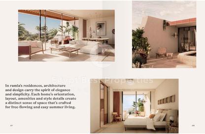 Chalet - 3 Bedrooms - 4 Bathrooms for sale in Ramla - Ras Al Hekma - North Coast