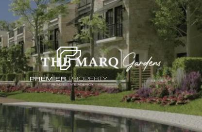 Townhouse - 3 Bedrooms - 3 Bathrooms for sale in The MarQ Gardens - 5th Settlement Compounds - The 5th Settlement - New Cairo City - Cairo