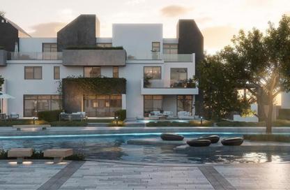 Twin House - 4 Bedrooms - 3 Bathrooms for sale in Rivers - New Zayed City - Sheikh Zayed City - Giza