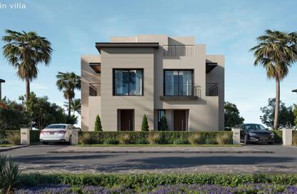 Twin House - 3 Bedrooms - 3 Bathrooms for sale in Garden Lakes - 6 October Compounds - 6 October City - Giza