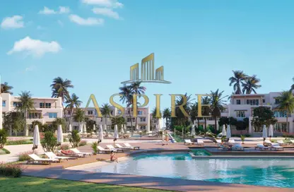 شاليه - 2 غرف نوم - 2 حمامات للبيع في هاسيندا ويست - راس الحكمة - الساحل الشمالي