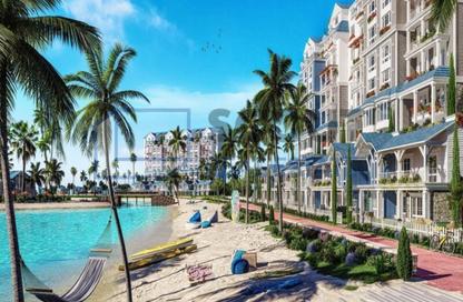 iVilla - 3 Bedrooms - 3 Bathrooms for sale in Lagoon Beach Park - 5th Settlement Compounds - The 5th Settlement - New Cairo City - Cairo
