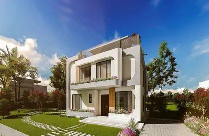 Villa - 4 Bedrooms - 5 Bathrooms for sale in Tabah West Compound - New Zayed City - Sheikh Zayed City - Giza