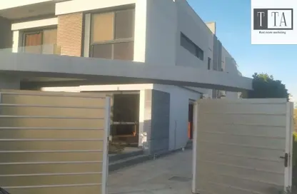 Twin House - 4 Bedrooms - 4 Bathrooms for rent in Patio Al Zahraa - Sheikh Zayed Compounds - Sheikh Zayed City - Giza