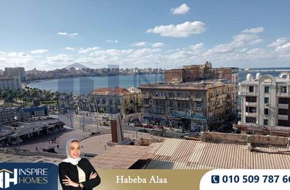 عيادة - 2 غرف نوم - 2 حمامات للايجار في محطة الرمل - حي وسط - الاسكندرية