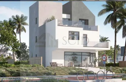 Townhouse - 3 Bedrooms - 3 Bathrooms for sale in Rivers - New Zayed City - Sheikh Zayed City - Giza