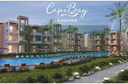 Chalet - 1 Bedroom - 1 Bathroom for sale in Cape Bay Sokhna - Al Ain Al Sokhna - Suez