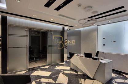 Office Space - Studio - 2 Bathrooms for rent in Cairo Business Plaza - North Teseen St. - The 5th Settlement - New Cairo City - Cairo