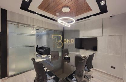Office Space - Studio - 2 Bathrooms for rent in Cairo Business Plaza - North Teseen St. - The 5th Settlement - New Cairo City - Cairo