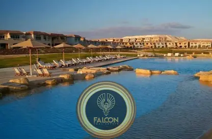 Chalet - 2 Bedrooms - 2 Bathrooms for sale in Telal Al Sokhna - Al Ain Al Sokhna - Suez