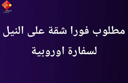 Apartment - 3 - 3 for rent in Nile St. - Dokki - Giza Apartment - 3 - 3 for rent in Nile St. - Dokki - Giza
