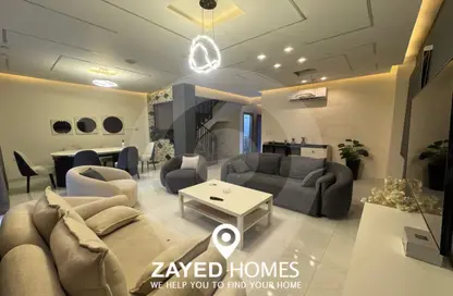 Townhouse - 4 Bedrooms - 4 Bathrooms for rent in Patio Al Zahraa - Sheikh Zayed Compounds - Sheikh Zayed City - Giza