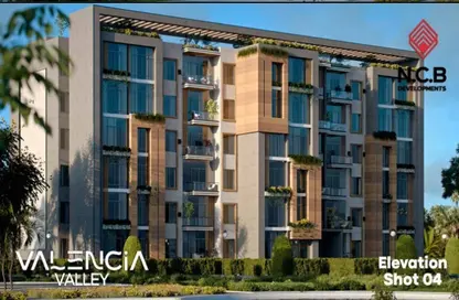 Apartment - 2 Bedrooms - 2 Bathrooms for sale in Valencia Valley - Al Andalus District - New Cairo City - Cairo