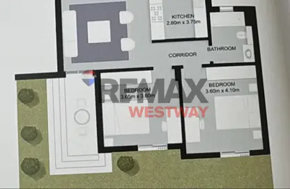 شقة - 2 غرف نوم - 2 حمامات للبيع في فاي سوديك - مدينة زايد الجديدة - الشيخ زايد - الجيزة