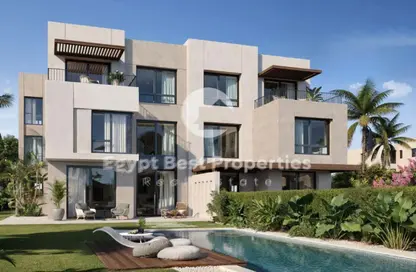 فيلا - 4 غرف نوم - 4 حمامات للبيع في أو ويست - كمبوندات 6 أكتوبر - مدينة 6 أكتوبر - الجيزة