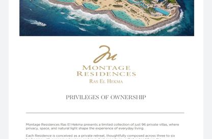 Villa - 4 - 5 for sale in Modon Abu Dhabi - Ras Al Hekma - North Coast