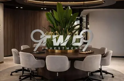 Office Space - Studio - 4 Bathrooms for rent in Bank Center Street - South Teseen St. - The 5th Settlement - New Cairo City - Cairo