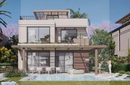 منزل مزدوج - 5 غرف نوم - 5 حمامات للبيع في ريفرز - مدينة زايد الجديدة - الشيخ زايد - الجيزة