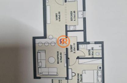 Apartment - 1 Bedroom - 1 Bathroom for sale in Orla Residence - New Cairo City - Cairo