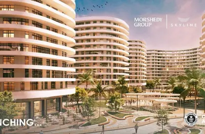 شقق فندقية - 2 غرف نوم - 2 حمامات للبيع في سكاي لاين قطامية - كمبوندات القطامية - القطامية - مدينة القاهرة الجديدة - القاهرة