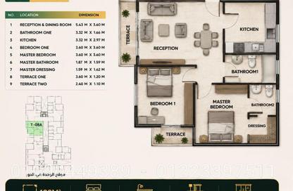 Apartment - 2 Bedrooms - 3 Bathrooms for sale in New Obour City - Qalyubia
