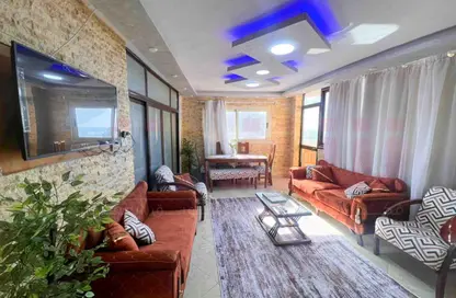 Apartment - 2 Bedrooms - 1 Bathroom for rent in El Mandara - Hay Than El Montazah - Alexandria