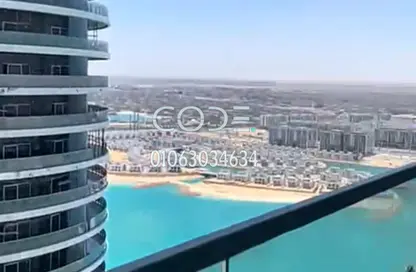 شقة - 2 غرف نوم - 2 حمامات للبيع في نورث ايدج تاورز - مدينة العلمين الجديدة - العلمين - الساحل الشمالي