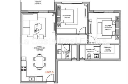 Apartment - 2 Bedrooms - 2 Bathrooms for sale in June - Ras Al Hekma - North Coast Apartment - 2 Bedrooms - 2 Bathrooms for sale in June - Ras Al Hekma - North Coast