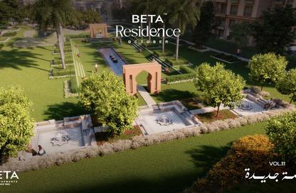 شقة - 2 غرف نوم - 2 حمامات للبيع في كمبوند كنز - حدائق اكتوبر - مدينة 6 أكتوبر - الجيزة
