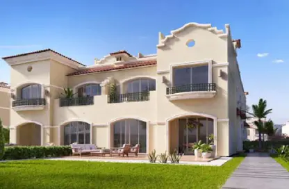 فيلا - 5 غرف نوم - 4 حمامات للايجار في باتيو الزهراء - كمبوندات الشيخ زايد - الشيخ زايد - الجيزة