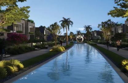 Townhouse - 3 Bedrooms - 3 Bathrooms for sale in Belong Villa Community - Al Wahat Road - 6 October City - Giza