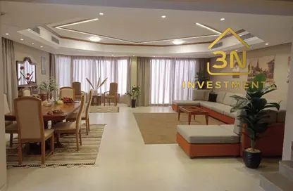 Twin House - 4 Bedrooms - 5 Bathrooms for rent in Top View - Ext North Inves Area - New Cairo City - Cairo