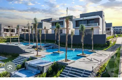 منزل مزدوج - 4 غرف نوم - 5 حمامات للايجار في باتيو الزهراء - كمبوندات الشيخ زايد - الشيخ زايد - الجيزة