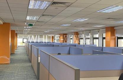 Office Space - Studio - 4 Bathrooms for rent in V90 - North Teseen St. - The 5th Settlement - New Cairo City - Cairo