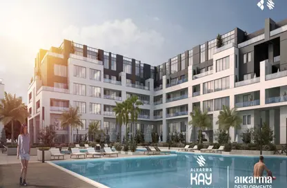 Apartment - 2 Bedrooms - 2 Bathrooms for sale in AlKarma Kay - Sheikh Zayed Compounds - Sheikh Zayed City - Giza