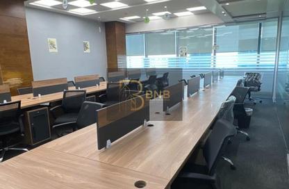 Office Space - Studio - 2 Bathrooms for rent in South Teseen St. - The 5th Settlement - New Cairo City - Cairo